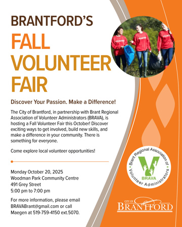Brantford's Fall Volunteer Fair